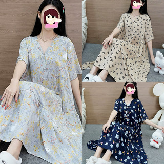 Đầm mặc nhà, đầm bầu lanh lụa bigsize siêu thoáng mát NTC1