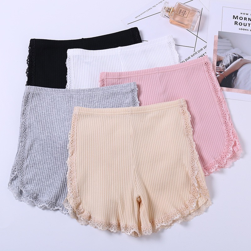 [Giá sỉ] Quần Đùi Viền Co Giãn 4 Chiều Ren Thun Tăm 023 | BigBuy360 - bigbuy360.vn