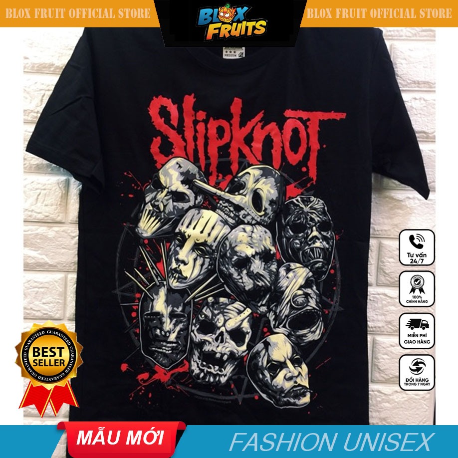 Áo thun Vintage rock slipknot band cực chất giá rẻ