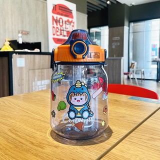 Bình nước nhựa dung tích 1100ml, bình nước nhựa pc colourful an toàn sức khoẻ, bình nước cho bé xbd8025