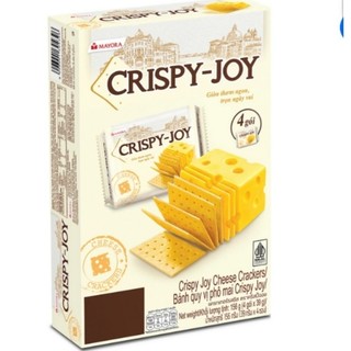 Bánh quy vị phô mai Crispy Joy hộp 156g