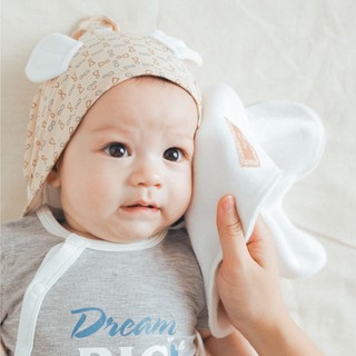 Khăn mặt vuông sợi tre Bu baby cho bé, 30x 30cm