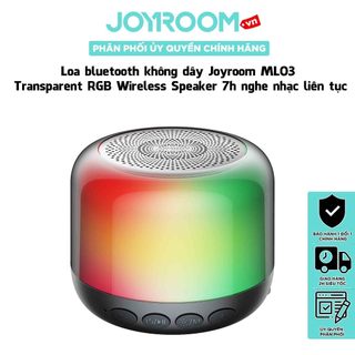 Loa không dây Joyroom ML03 Transparent RGB Wireless Speaker