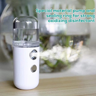 Máy phun sương mini dung tích 30ml phun sương tạo ẩm da mặt phù hợp mọi loại da