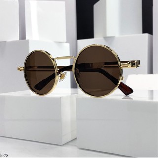 Kính mát tròn 🔴FREESHIP🔴Kính tròn thầy bói thời trang cao cấp gọng kính hợp kim tĩnh điện 3 lớp - mắt kính chống UV400