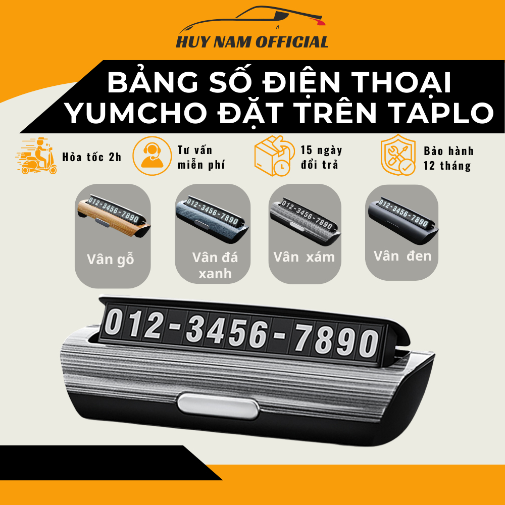  Bảng Số Điện Thoại Trên Ô Tô Bảng Ghi Số Điện Thoại Gắn Taplo Để Lại Số Điện Thoại Khi Đỗ Xe YUMCHO Cao Cấp Sang Trọng 