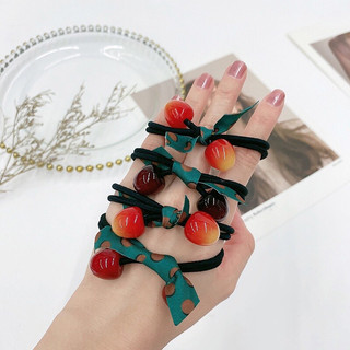 Dây cột tóc cherry cực xinh