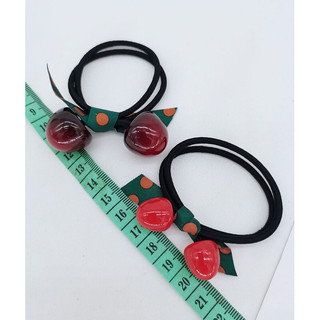 Dây cột tóc cherry cực xinh