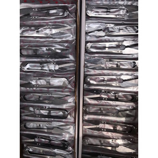 Kéo bấm chỉ inox , kéo bấm chỉ inox janjijan giá 1 cây giá tốt