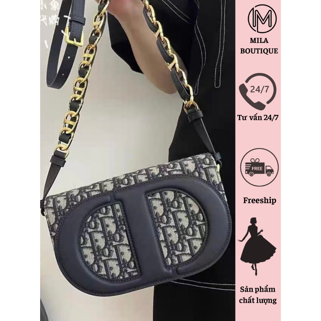 Túi xách Dior Họa Tiết FullBox Kèm Thẻ Card và Bill Cao Cấp