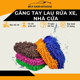  GĂNG TAY RỬA XE Ô TÔ- HUY NAM OFFICIAL BAO TAY SIÊU MỀM SỢI MICROFIBER SIÊU SẠCH AN TOÀN CHO TAY SIÊU THẤM 