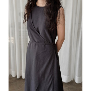 Đầm cột eo linen - ĐJ41