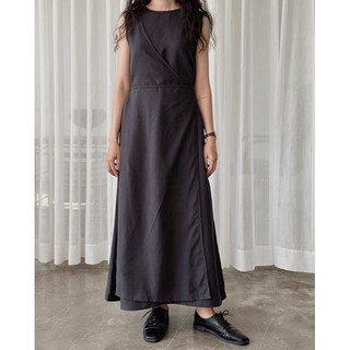 Đầm cột eo linen - ĐJ41