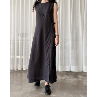 Đầm cột eo linen - ĐJ41