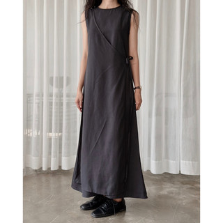 Đầm cột eo linen - ĐJ41