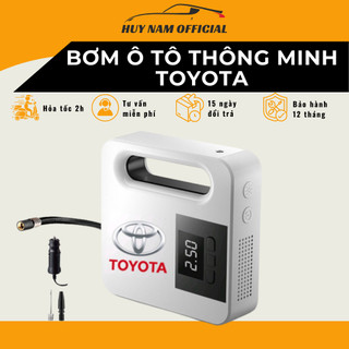  Bơm Lốp Xe Ô Tô Xe Hơi Chính Hãng Toyota Tự Ngắt 12V - Lỗi Đổi Mới HUY NAM OFFICIAL Bảo Hành 12 Tháng 