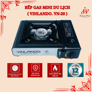 Bếp gas mini du lịch [VINLANDO VN20] giao màu ngẫu nhiên