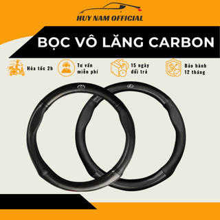  Bọc Da Vô Lăng - Bọc Vô Lăng Cacbon  CAO CẤP  Bọc Vô Lăng Dcut Vừa Cho Xe 4 Chỗ 7 Chỗ Full Logo Các Hãng Xe 