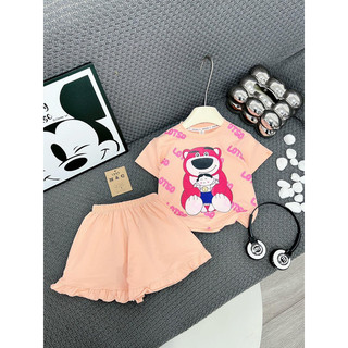 Set bộ đùi gấu dâu cho bé