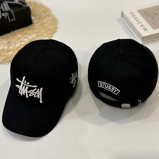 Mũ lưỡi trai, Nón kết màu đen thêu Logo nổi Stusy siêu HÓT HÒN HỌT, Full Hộp