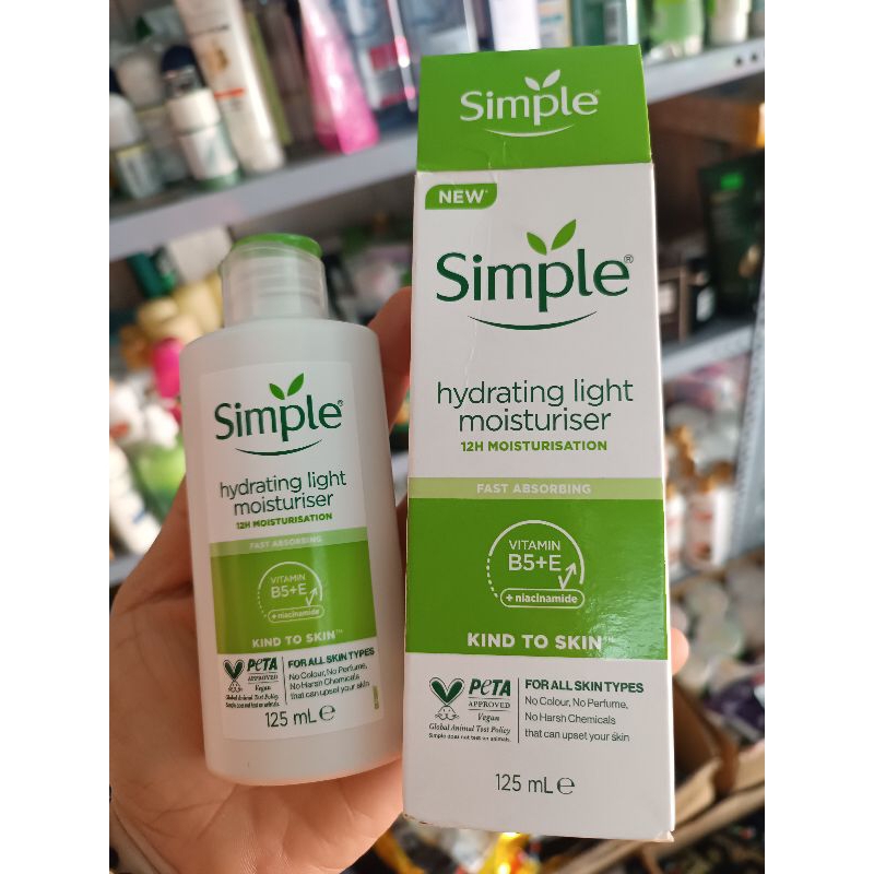 Sữa dưỡng da Simple dịu nhẹ 125ml