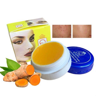 Kem Nghệ giảm mụn, mờ thâm mụn, sáng da Qcare White  Địa thái Lan hũ 5gam