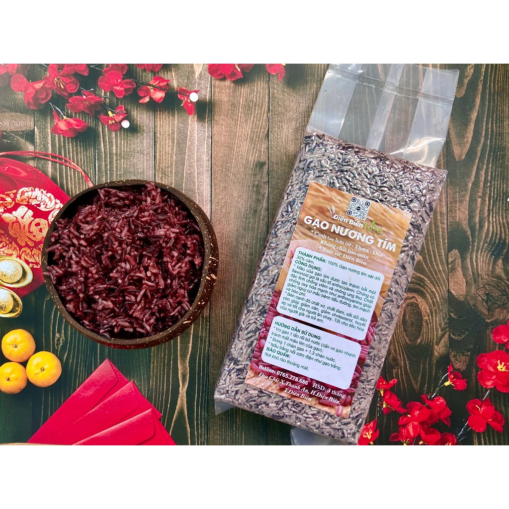 gạo nương tím điện biên 1kg | BigBuy360 - bigbuy360.vn