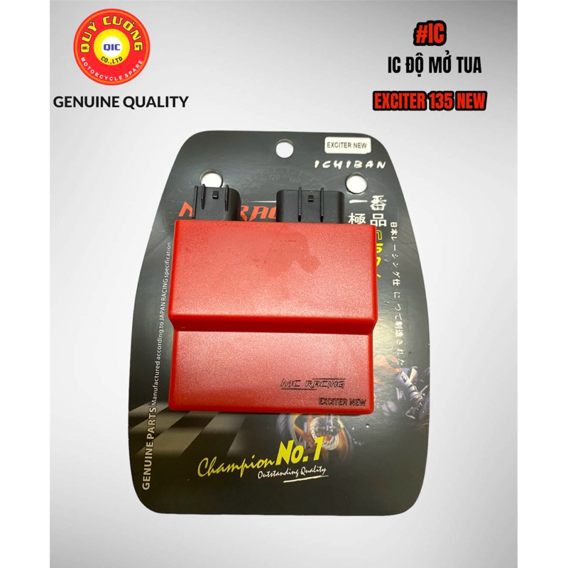 IC Mở tua Exciter 135 NEW( ép vỉ ) Đen MC Racing