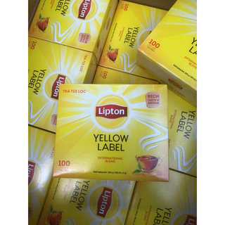 Trà lipton túi lọc nhãn vàng hộp