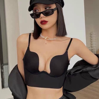 Áo Lót Nữ TAH Dáng Chữ U Trơn Có Gọng Nâng Đẩy Ngực Cotton Mát Mịn Thấm Hút Mồ Hôi