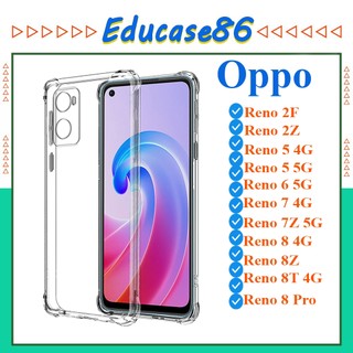 Ốp Lưng Dẻo Trong Chống Sốc Oppo Reno 2F/2Z/ Reno 5/Reno6/Reno7/Reno7z/Reno8/Reno8T/Reno8Z/Reno8Pro Loại Dày, Không Ố