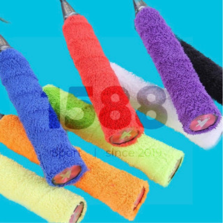 Quấn Cán Vải Cầu Lông Amusi có sẵn lớp dính tiện lợi không phải cắt, tiện lợi , bám tay , êm ái ,thấm út mồ hôi