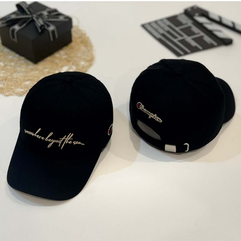 💓BAO ĐẸP💓 Mũ Champions nam nữ thêu chữ 3D nổi - Mũ lưỡi trai Champion Somewhere kaki thời trang phong cách hàn quốc