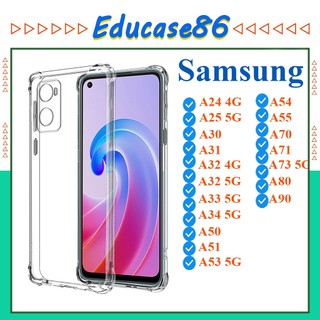 Ốp Lưng Trong Chống Sốc Samsung A24/A25/A30/A31/A32/A33/A34/A50/A51/A53/A54/A55/A70/A71/A73/A80/A90 Loại Tốt,Không Ố