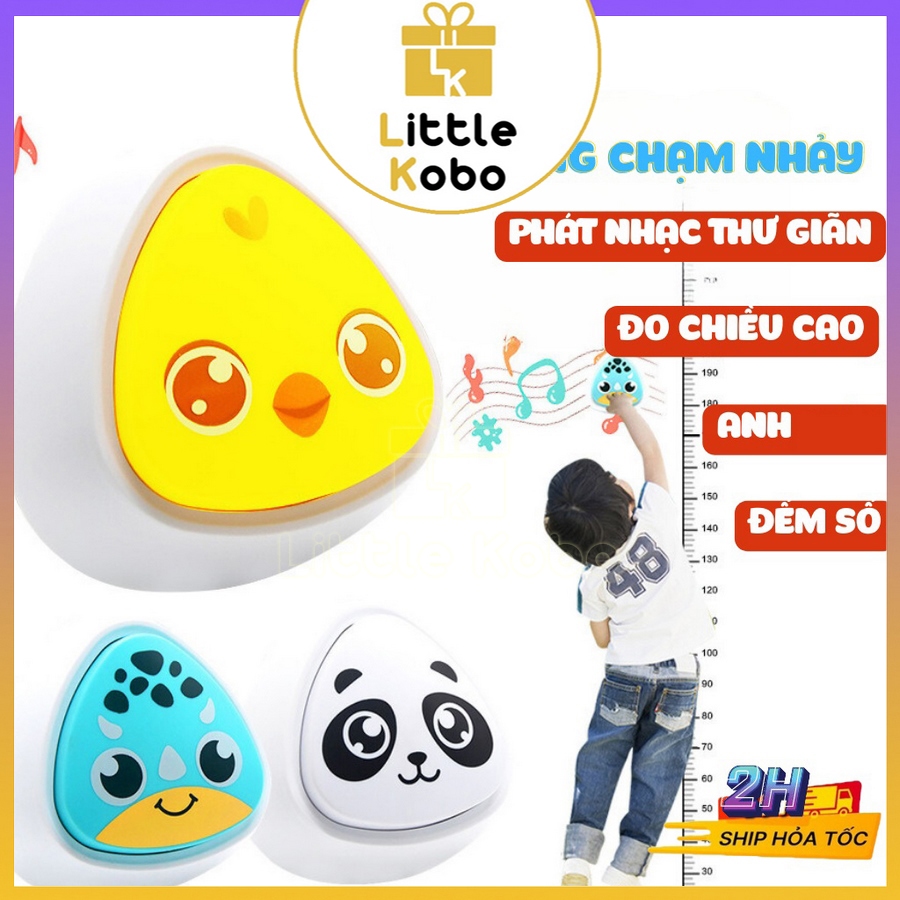 Đồ Chơi Chạm Nhảy Tăng Chiều Cao Có Âm Thanh Đồ Chơi Trẻ Em Vận Động Thể Thao Tăng Thể Chất Trí Tuệ