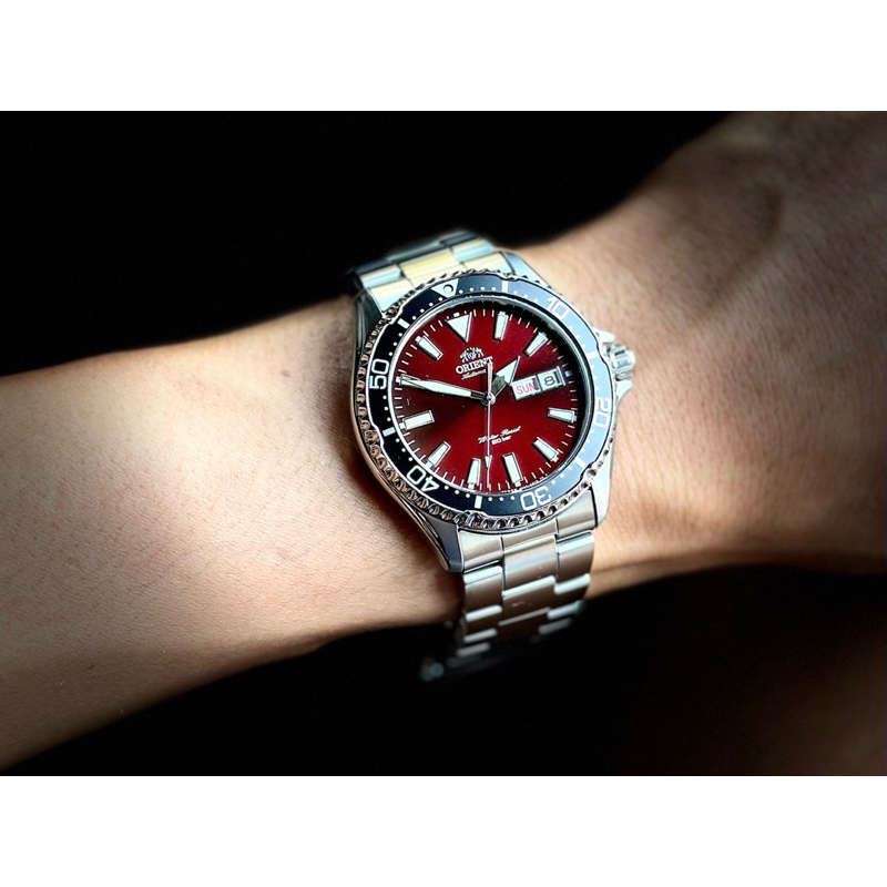 ĐỒNG HỒ NAM CHÍNH HÃNG ORIENT RA-AA0003R MAKO 3 DIAL RED AUTOMATIC