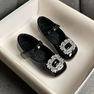 Giày búp bê gắn đá bling bling