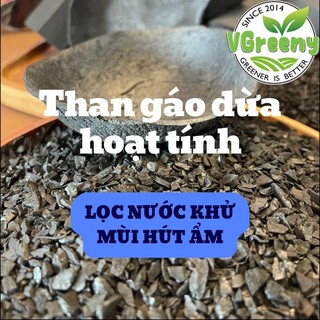 Than gáo dừa hoạt tính lọc nước - than hoạt tính khử mùi, than hoạt tính hút ẩm