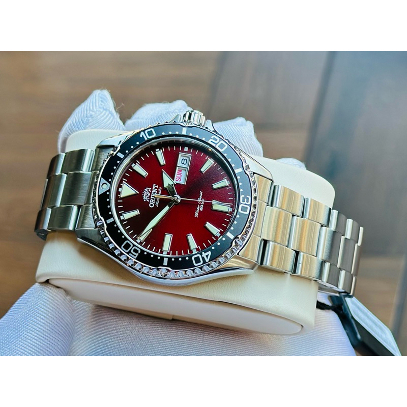 ĐỒNG HỒ NAM CHÍNH HÃNG ORIENT RA-AA0003R MAKO 3 DIAL RED AUTOMATIC
