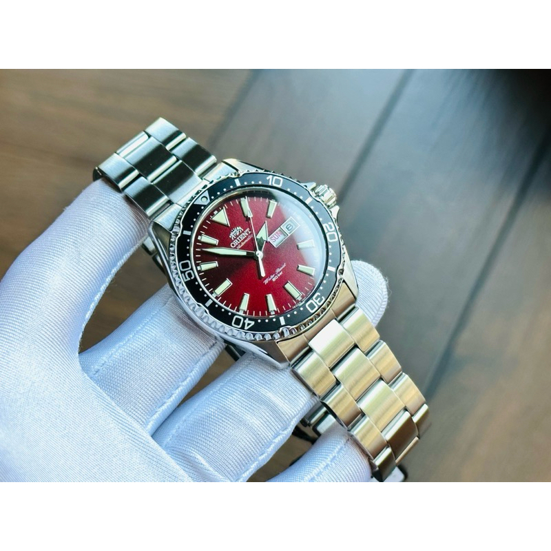 ĐỒNG HỒ NAM CHÍNH HÃNG ORIENT RA-AA0003R MAKO 3 DIAL RED AUTOMATIC