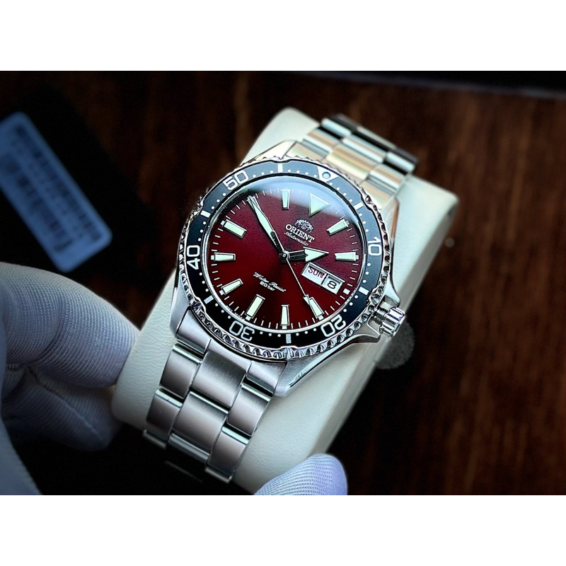 ĐỒNG HỒ NAM CHÍNH HÃNG ORIENT RA-AA0003R MAKO 3 DIAL RED AUTOMATIC