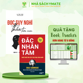Sách đắc nhân tâm + đọc suy nghĩ thấu tâm can - ymate books