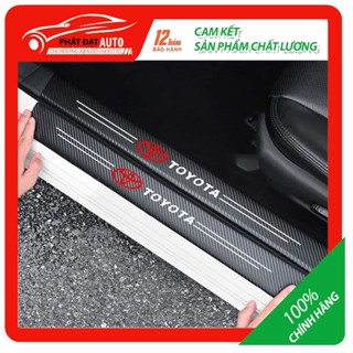 Bộ 9 MIẾNG DECAL DÁN BẢO VỆ BẬC CHÂN XE Ô TÔ, MIẾNG DÁN CHỐNG TRẦY XƯỚC BẬC CHÂN, Nẹp bậc cửa, bậc cốp XE ÔTÔ