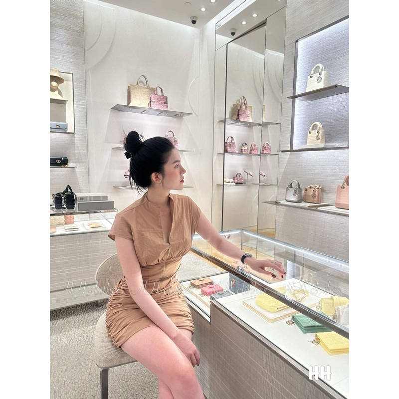 váy thô kaki nhún( chỉ có size s)