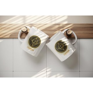 Cốc Uống Nước In Logo Bitcoin