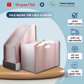 File lưu hồ sơ văn phòng 13 ngăn - túi đựng hồ sơ kiểu dáng đẹp khổ a4