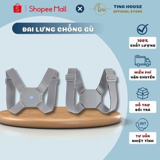 Đai chống gù lưng cảm biến thông minh chống gù khi ngồi làm việc, học tập, đai chỉnh chống gù lưng