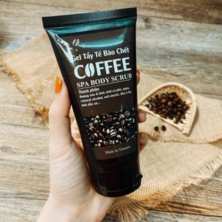Tẩy tế bào chết coffee tuýp đen