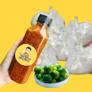  Bếp Của Ben - Combo 1 chai muối sệt 300ml + 5 bịch bánh tráng sợi khô nào ăn xịt nước 