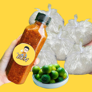 Bếp Của Ben - Combo 2 chai muối sệt 300ml + 10 bịch bánh tráng sợi khô nào ăn xịt nước